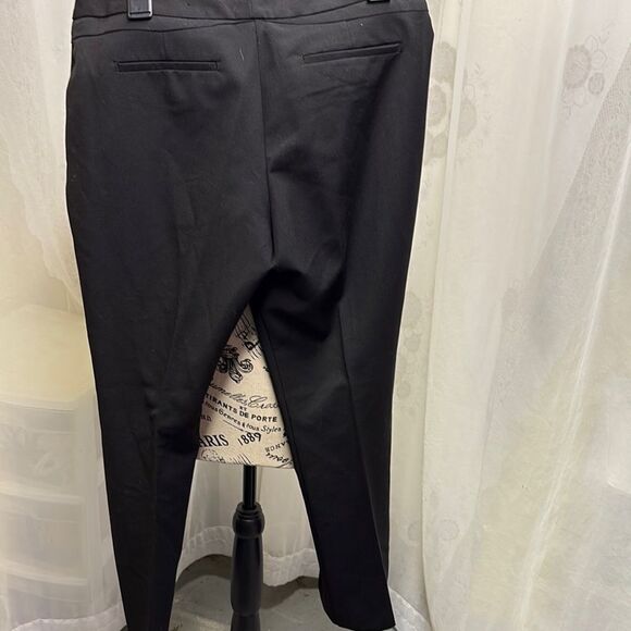 Worthington Black Trousers with Classic Fit and Creased Design - Picture 4 of 6